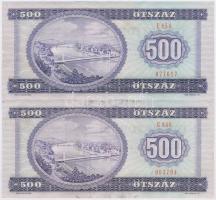 1990. 500Ft (2x) T:II-,III
