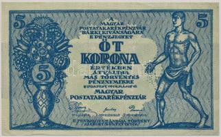 1919. 5K "MÁS TÖRVÉNYES..." T:II- (hajtatlan)