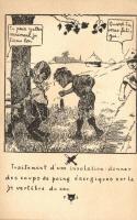 Éclaireurs Unionistes de France / French scouts postcard, Noir Sanglier