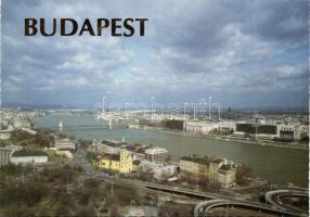 31 db MODERN használatlan magyar és angol nagy méretű városképes lap; Budapest, Saint Hill / 31 mode...