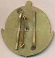 1975. "Flotilla megalakításának 30. évfordulójára 1945-1975" zománcozott, aranyozott Br em...