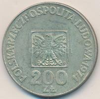 Lengyelország 1974. 200ZL Ag "A Lengyel Népköztársaság 30. évfordulója" T:2,2- Poland 1974. 200 Zlotych Ag "30th Anniversary - Polish Peoples Republic" C:XF,VF Krause Y#72