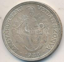 1938. 2P Ag "Madonna" T:2
Unger: 1511., Adamo P7