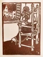 1979 Bp., Kós Károly mappa, 12 db nyomat reprodukció, Corvina Kiadó