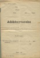 1893 Adó könyvecske