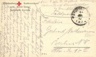In guter Pflege; Württemberg Landesverband vom Roten Kreuz; Zweigverein Cannstatt / German Red Cross...