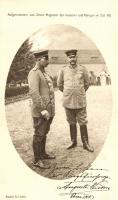 Wilhelm II und Hindenburg, aufgenommen von Ihrer Majestät der Kaiserin und Königin im Juli 1915; herausgeben vom Central Komitee vom Roten Kreuz / Wilhelm II, Hindenburg, by Auguste Victoria; Red Cross call