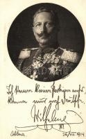Wilhelm II; photo E. Bieber, Berlin; herausgeben vom Central Komitee vom Roten Kreuz