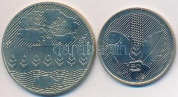 1985. 20Ft + 100Ft "FAO" pár T:BU