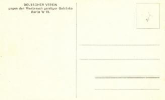 Am Scheidewege; Deutscher Verein gegen Missbrauch geistiger Getränke / German anti-alcohol propagand...