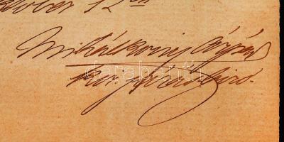 cca 1865-1880 3 db Curiai ítélet, ítélőtáblai bírák aláírásaival