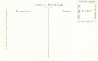 Collection Bien Social No. 10.; Éd. Ligue Patr. C. L'Alcoolisme / Belgian anti-alcohol propagan...