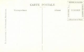 Collection Bien Social No. 6.; Éd. Ligue Patr. C. L'Alcoolisme / Belgian anti-alcohol propagand...