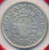 Mozambik 1955. 20Esc Ag T:2 Mozambique 1955. 20 Escudos Ag C:XF