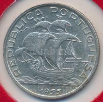 Portugália 1955. 10Esc Ag T:2
Portugal 1955. 10 Ecudos Ag C:XF