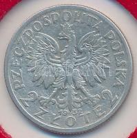 Lengyelország 1932. 2Zl Ag T:2-,3 Poland 1932. 2 Zlotych Ag C:aVF