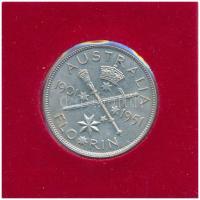 Ausztrália 1951. 1Fl Ag "Jubileum" tanúsítvánnyal T:2,2-
Australia 1951. 1 Florin Ag &quot...