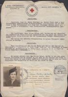1944 Budapesti Svéd Vöröskereszt által kiadott fényképes személyazonossági igazolvány / Identification card issued by the Swedish Red-Cross in Hungary