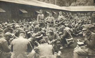 1916 Olasz hadifoglyok / Italian POWs, Wilhelm Müller photo, Bozen