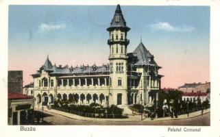 Buzau, Palatul Comunal / town hall (EK)