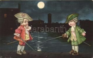 Italian art postcard, Ultra CMD 2036 Colombo