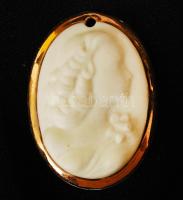 Hollóházi tétel: Camea apró hibával, madár, gyűszű, jelzett, hibátlan (2db)