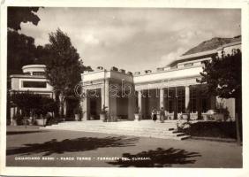 Chianciano Terme, Parco, Terrazza del Kursaal / sanatorium, spa, terrace (EK)