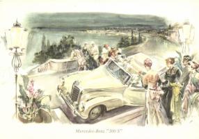 Mercedes-Benz "300 S" artist signed