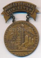 1953. "Kohó és Gépipari Miniszter - Lenin Kohászati Művek Emlékére" Br kitüntetés T:2