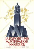 18. Export und Mustermesse, Inssbruck 1950 / Exhibition, So. Stpl