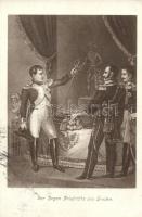 Napoleon with Frederick the Great and his sword, Napóleon és II. (Nagy) Frigyes porosz király