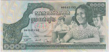 Kambodzsa 1973. 1000R T:I Cambodia 1973. 1000 Riels C:UNC Krause 17