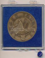 DN "Szeged Tourist / Csongrád" Br emlékérem plombált ÁPV plasztiktokban T:1