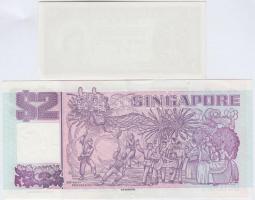 Hong Kong 1986-1992. 1c + Szingapúr 1998. 2$ T:I-,II-
Hong Kong 1986-1992. 1 Cent + Singapore 1998. ...