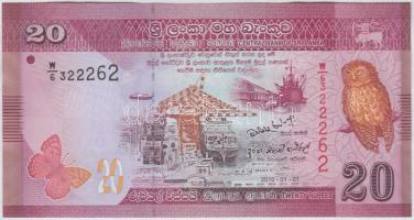 Srí Lanka 2010. 20R T:I- Sri Lanka 2010. 20 Rupees C:AU Krause 123