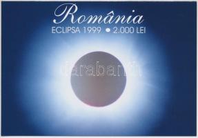 Románia 1999. 2000L "Napfogyatkozás" emléklapon T:I
Romania 1999. 2000 Lei "Solar ecl...