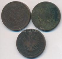 1860B-1864B 4Kr Cu (3x) T:2-,3