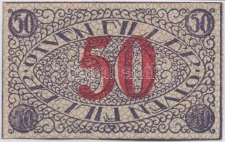 Pécs 1919. 50f házipénztár-pénztárjegy T:II