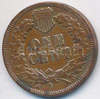 Amerikai Egyesült Államok 1893. 1c Br "Indián fej" T:2,2- USA 1893. 1 Cent Br "Indian head" C:XF,VF