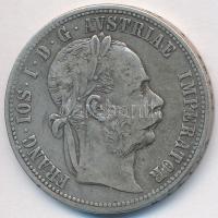 Ausztria 1874. 1Fl Ag T:2-
Austria 1874. 1 Florin Ag C:VF