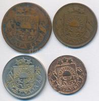 Lettország 1922. 2s + 5s + 10s + 1926. 1s T:2,2-,3
Latvia 1922. 2 Santimi + 5 Santimi + 10 Santimi +...