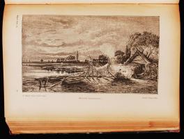 1888 A Magyar Salon c. lap teljes évfolyama bekötve. Félvászon kötésben, több lap savas állapotban