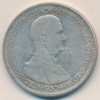 1930. 5P Ag "Horthy jobbra" T:3
Adamo P8