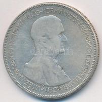 1930. 5P Ag "Horthy jobbra" T:3
Adamo P8