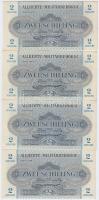 Ausztria/Nemzetközi megszállás 1944. 2Sch (4x) T:I,I-
Austria/Allied occupation 1944. 2 Schilling (4...