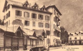 Chamonix, International Hotel et de la Gare / railway station, hotel