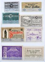 Ausztria 1919-1920. 56db-os szükségpénz gyűjtemény fekete műbőr berakóban T:vegyes
Austria 1919-1920...