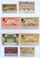 Ausztria 1919-1920. 56db-os szükségpénz gyűjtemény fekete műbőr berakóban T:vegyes
Austria 1919-1920...