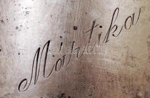 'Mártika' feliratú ezüst (Ag) keresztelő pohár, jelzett, br: 55.2 g