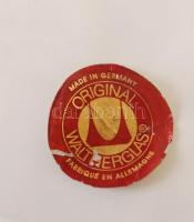 Waltherglas 'Windor' váza, rózsaszín formába öntött üveg, alján apró csorbával, jelzett, 2...